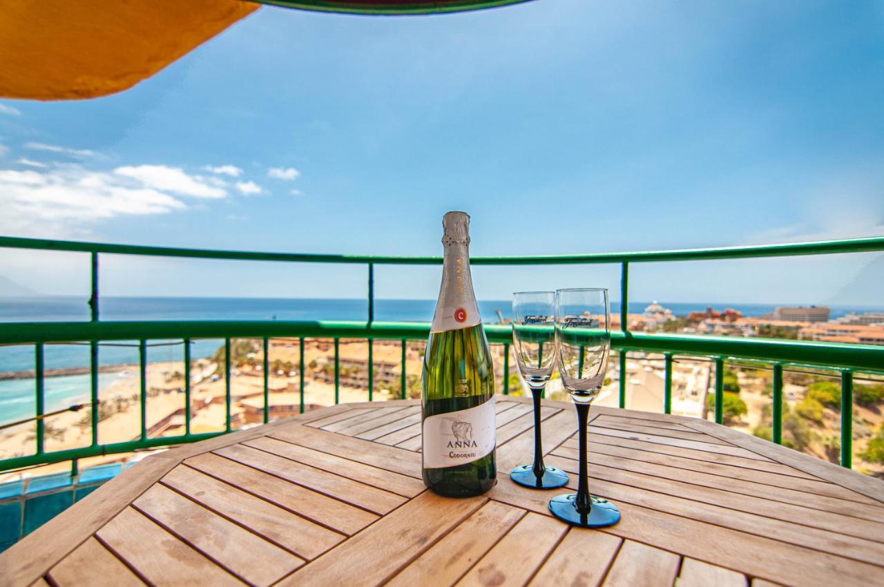 Апартаменты Torres Del Sol Ocean View Ph02 Лос Кристианос Экстерьер фото
